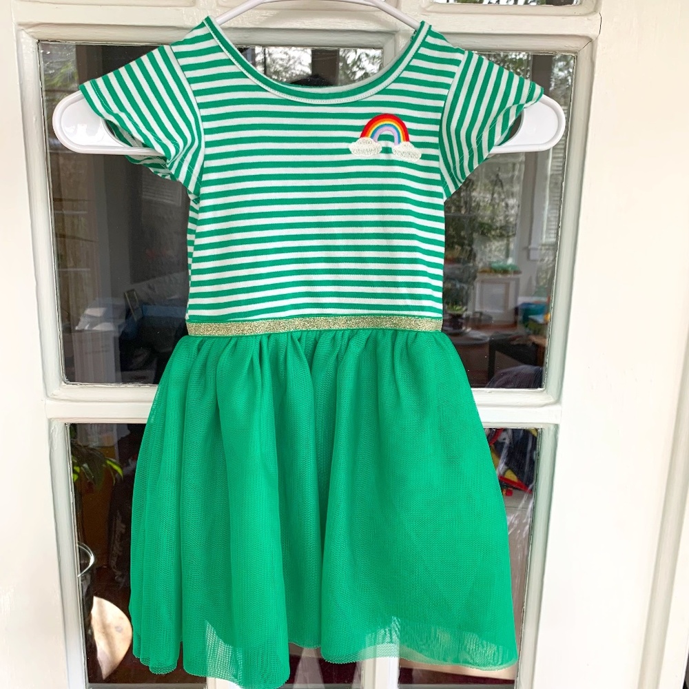 Cat & Jack St. Patrick's Day Dress (Girls Size 3T)